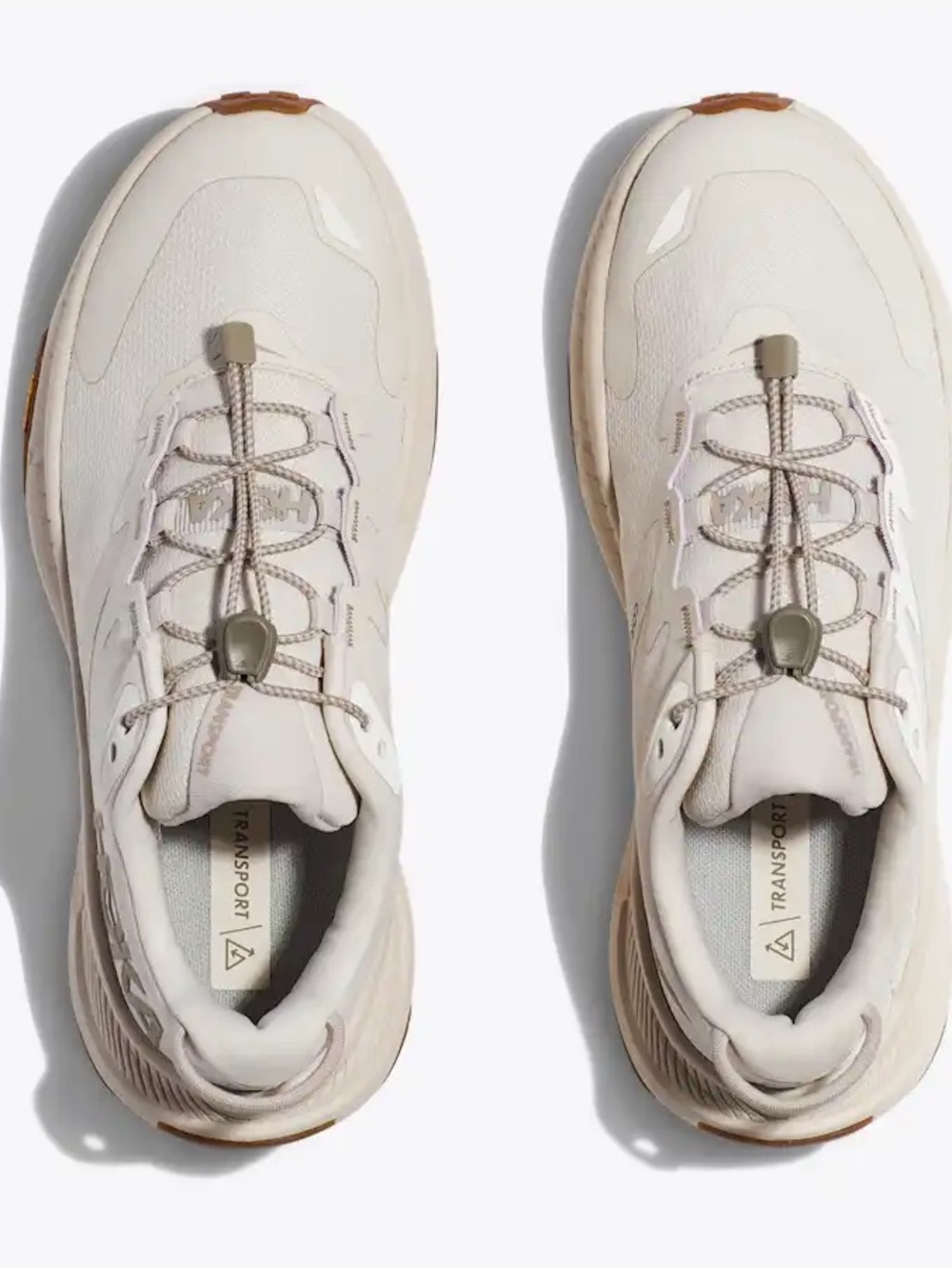HOKA WOMEN TRANSPORT EGGNOG Size 7.5B - Picture 2 of 8